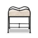 Leona Accent Stool FURNITURE - ottomans Four Hands