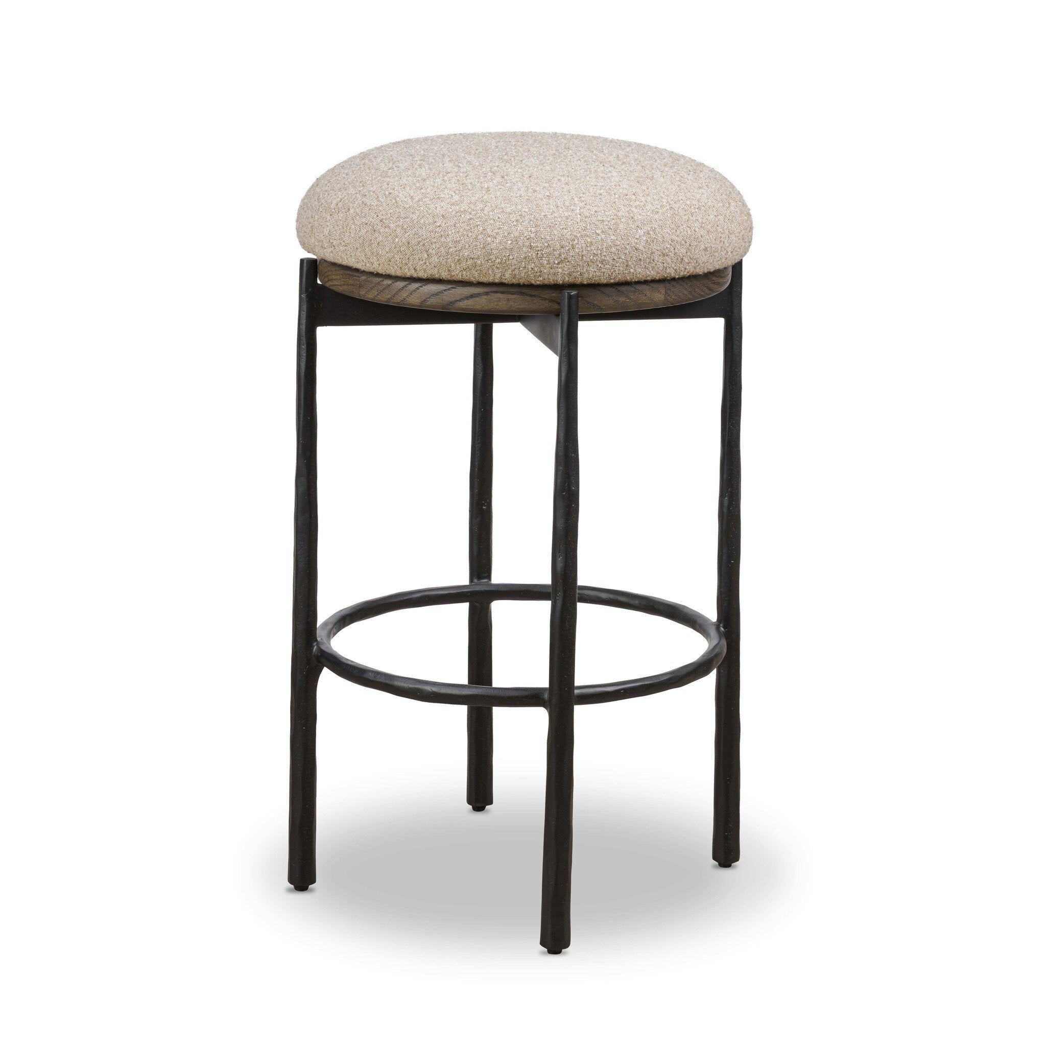 Cofer Swivel Counter Stool FURNITURE - bar/counter stool Four Hands