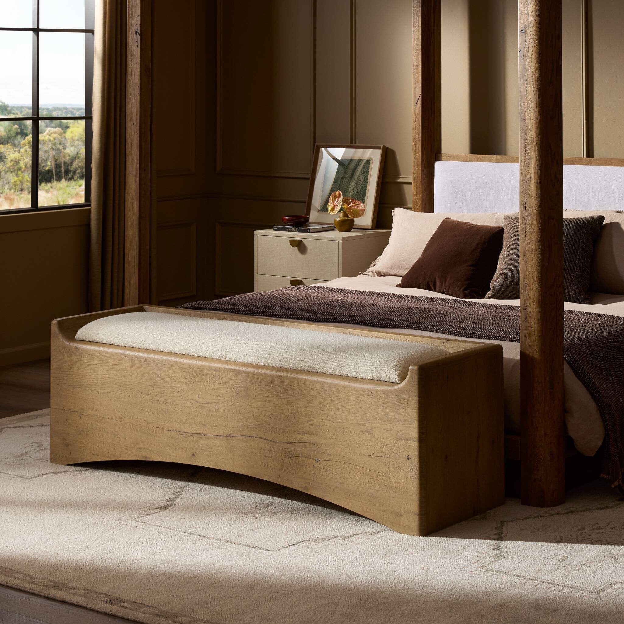 Balon Trunk FURNITURE - benches Four Hands