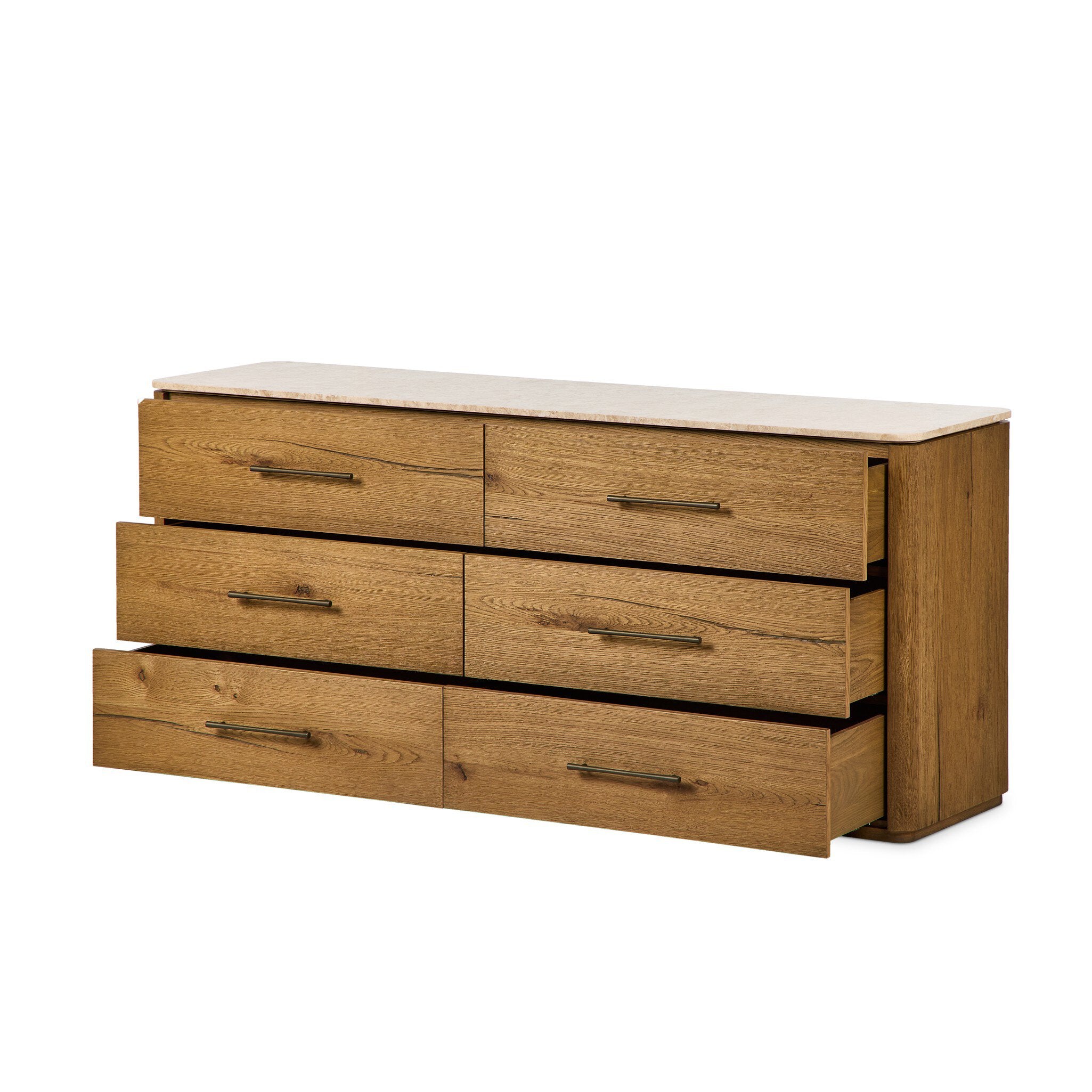 Raleigh 6 Drawer Dresser FURNITURE - dresser Four Hands