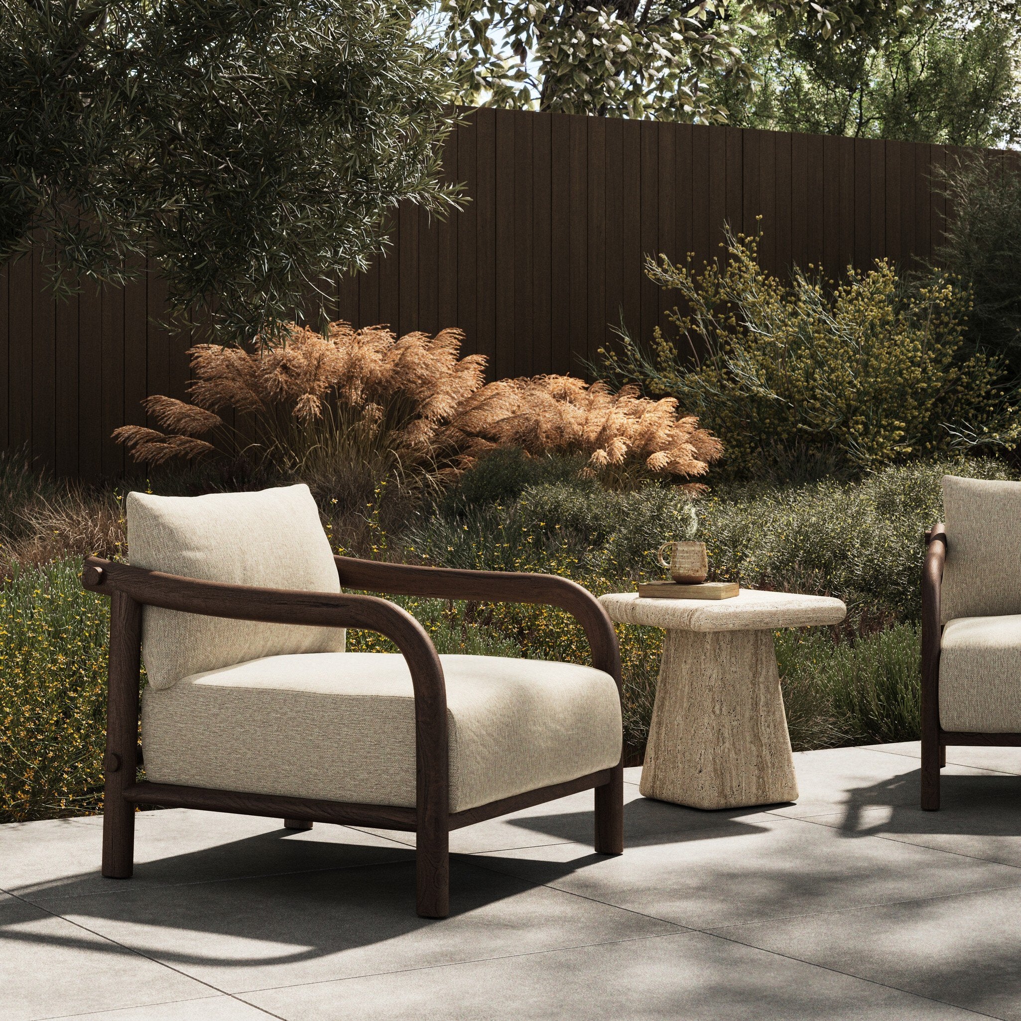 Boda Outdoor Chair FURNITURE - chairs Four Hands