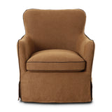 Devon Slipcover Swivel Chair
