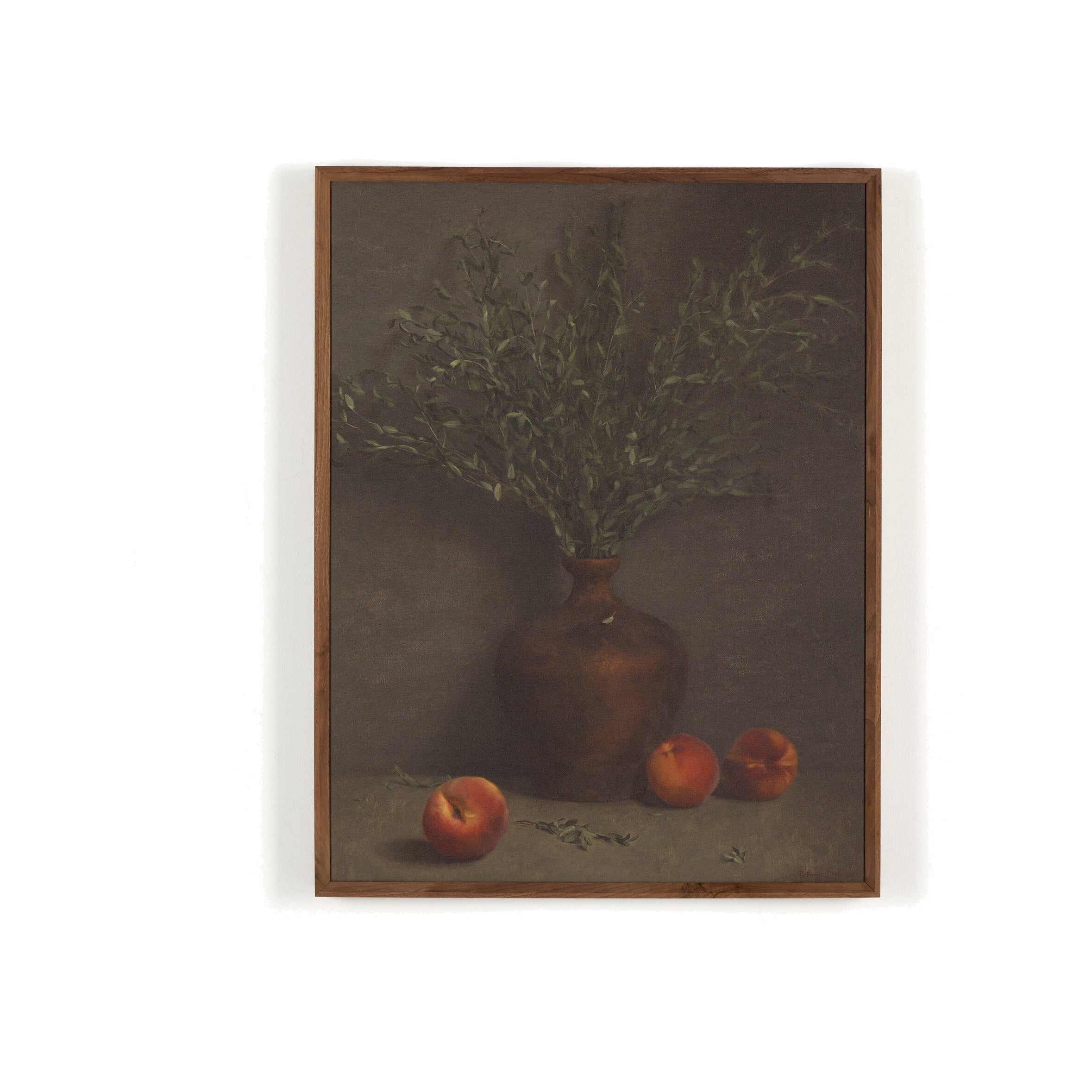 Scents Of Serenity by Bethany Joseph ARTWORK - framed print Four Hands Rustic Walnut