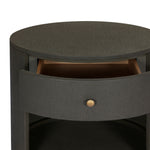 Amelia Oval One Drawer Nightstand FURNITURE - nightstand Four Hands