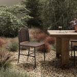 Abel Outdoor Dining Chair FURNITURE - dining chairs Four Hands