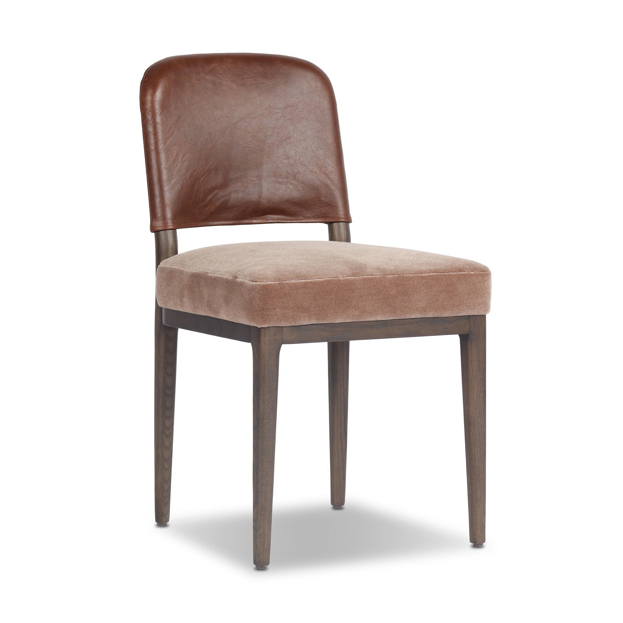 Ryver Dining Chair FURNITURE - dining chairs Four Hands Monte Mushroom