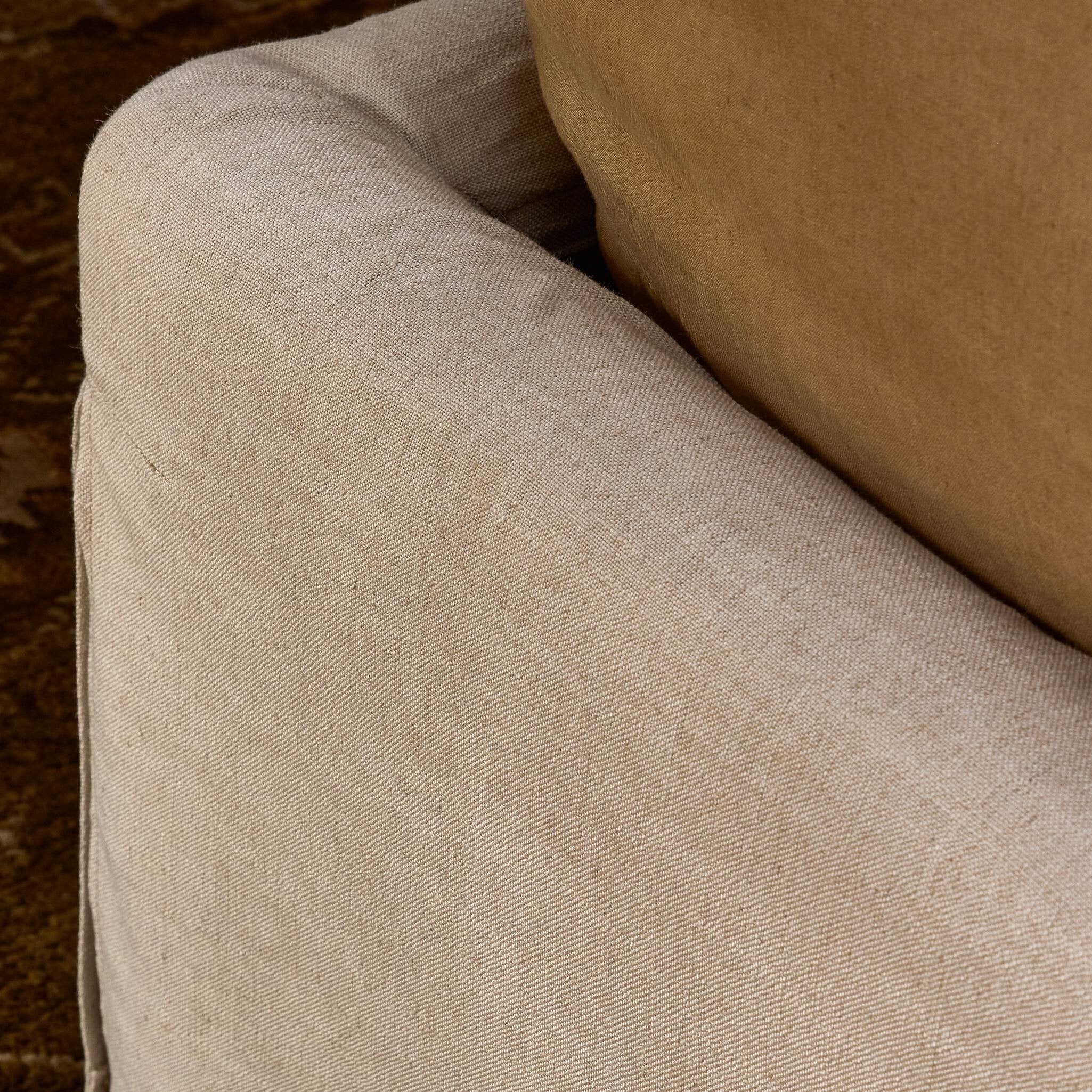 Oasley Slipcover Bed FURNITURE - beds Four Hands