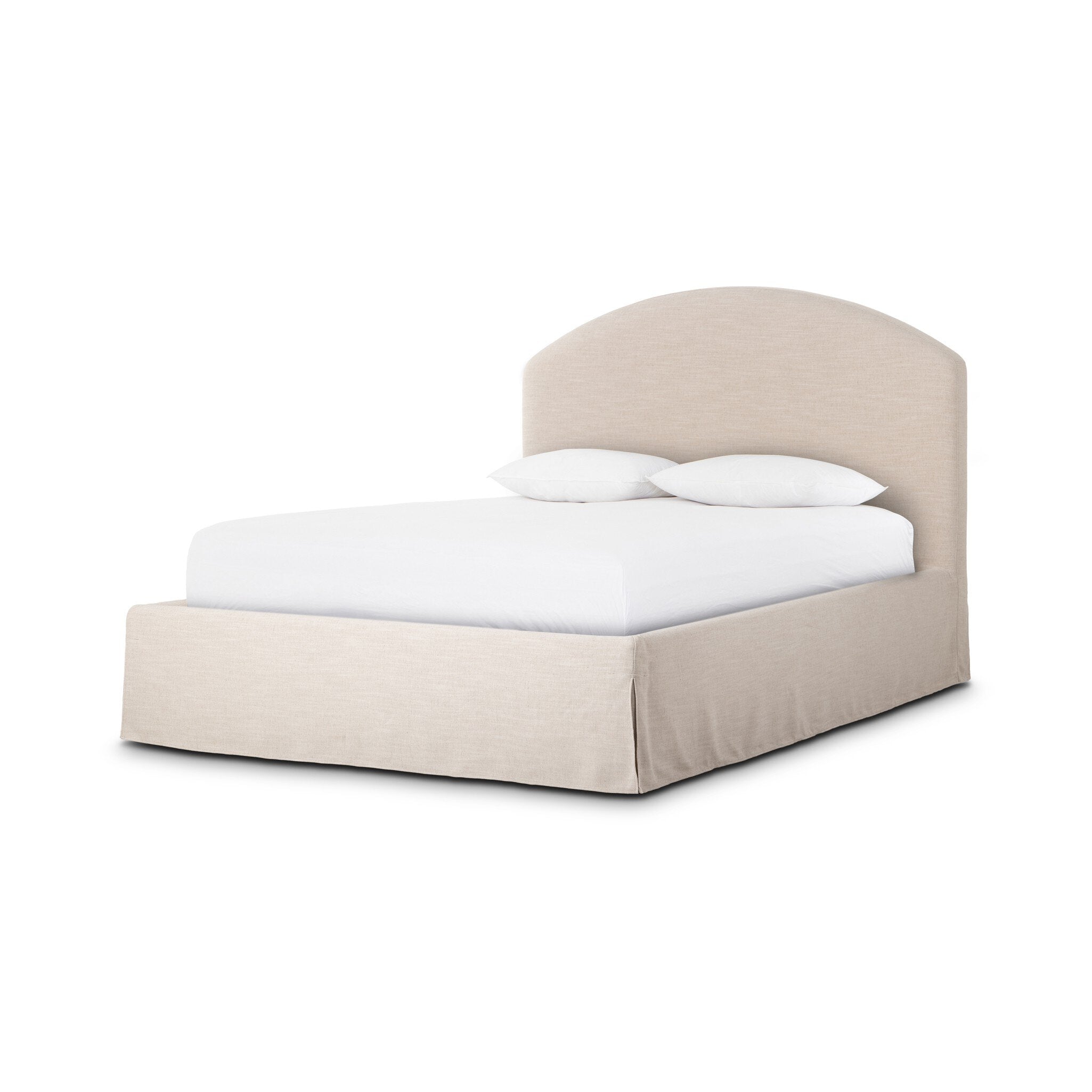 Oasley Slipcover Bed FURNITURE - beds Four Hands