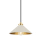 Aged Brass Off White