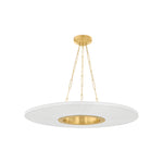 Prattsburgh Chandelier LIGHTING - chandelier Hudson Valley Lighting Aged Brass Large