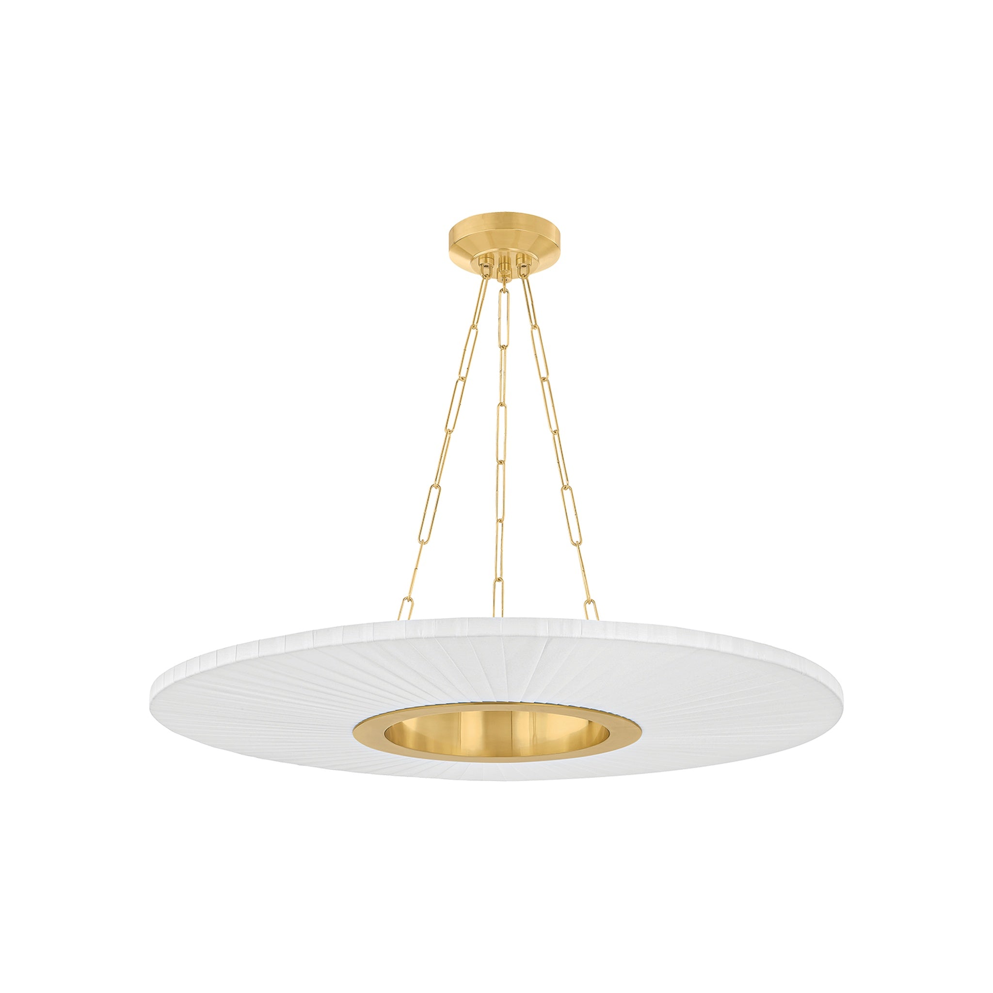 Prattsburgh Chandelier LIGHTING - chandelier Hudson Valley Lighting Aged Brass Large