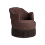 Aurora Fringe Swivel Chair