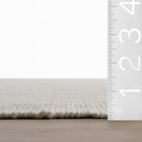 Nexel Striped Farmhouse Rug RUGS - synthetic Dash & Albert