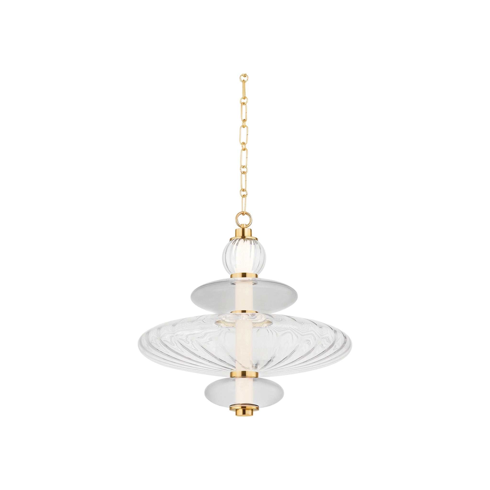 Williams Pendant LIGHTING - pendant Hudson Valley Lighting Aged Brass Small