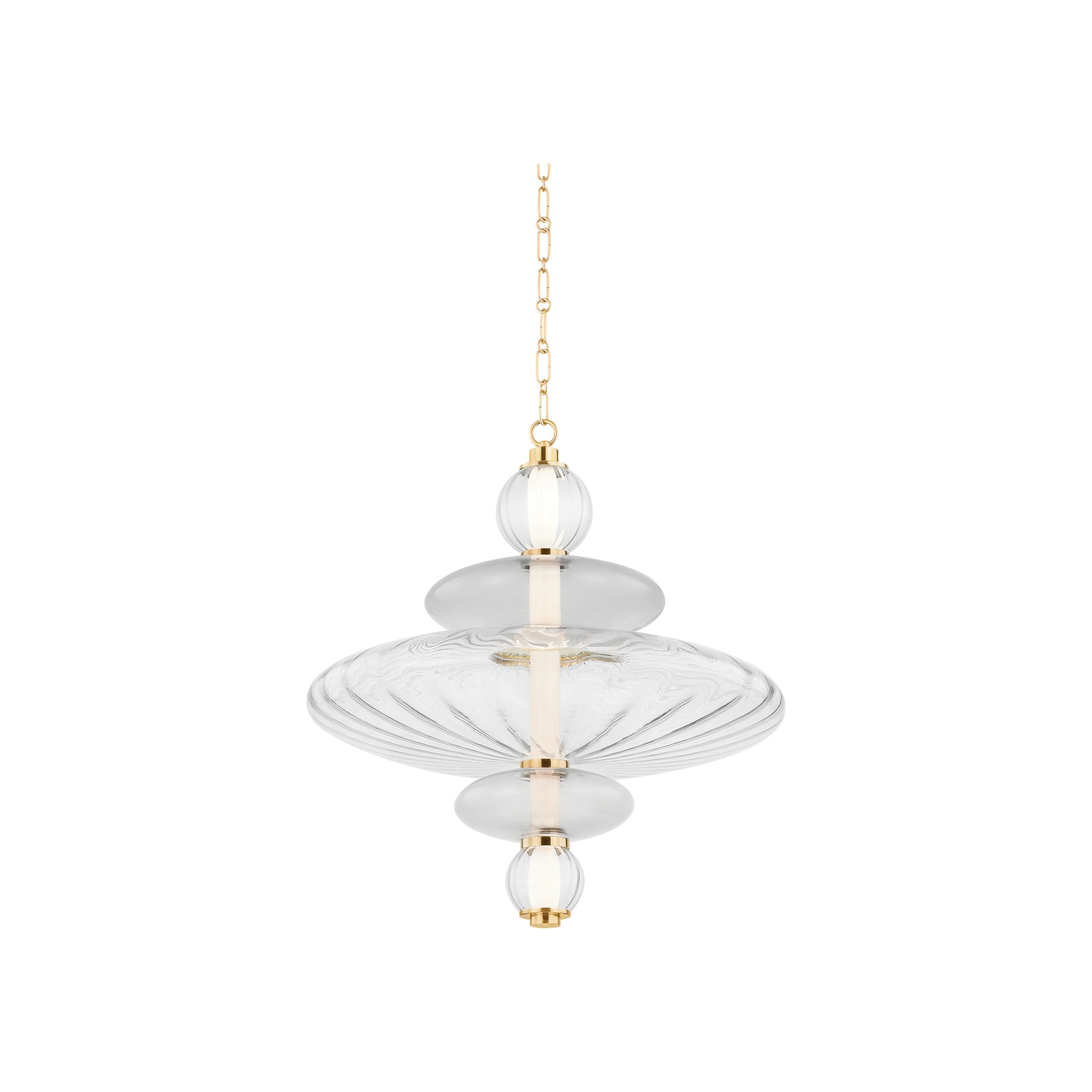 Williams Pendant LIGHTING - pendant Hudson Valley Lighting Aged Brass Large