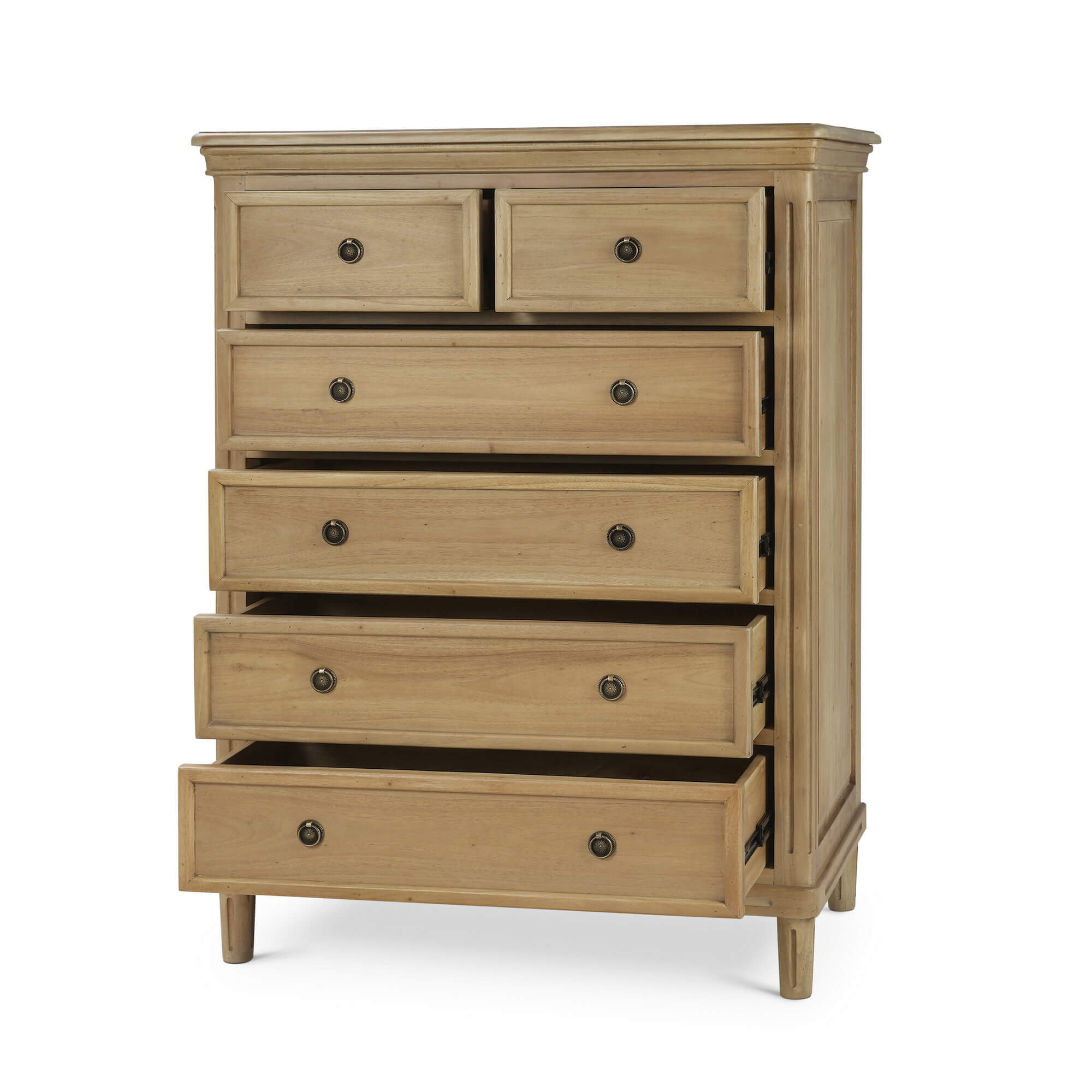 Hayward 6 Drawer Tall Boy FURNITURE - dressers & chests Bramble