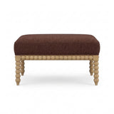 Charlotte Ottoman FURNITURE - ottoman Bramble Mahogany