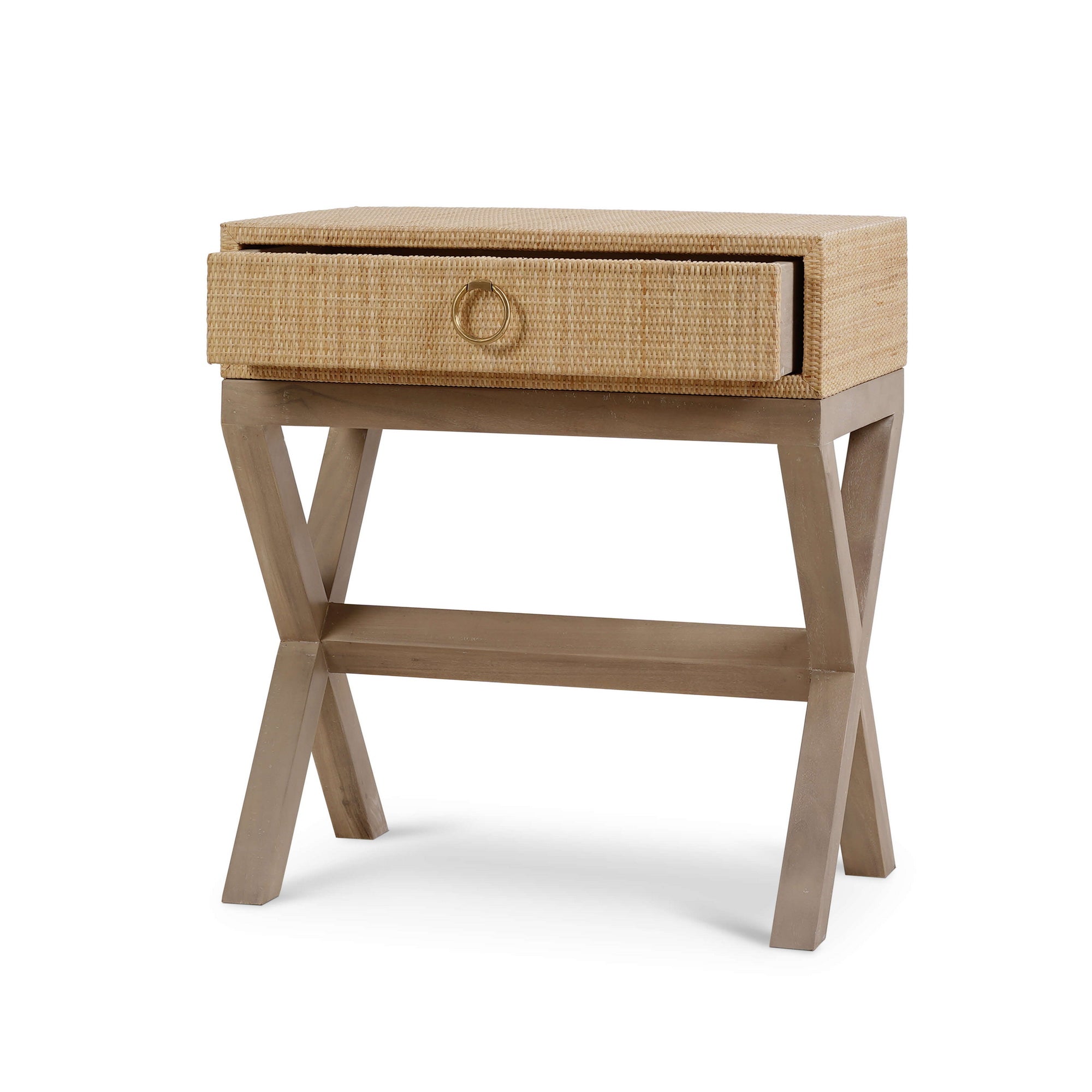 Renoir Bedside Wrapped FURNITURE - nightstand Bramble