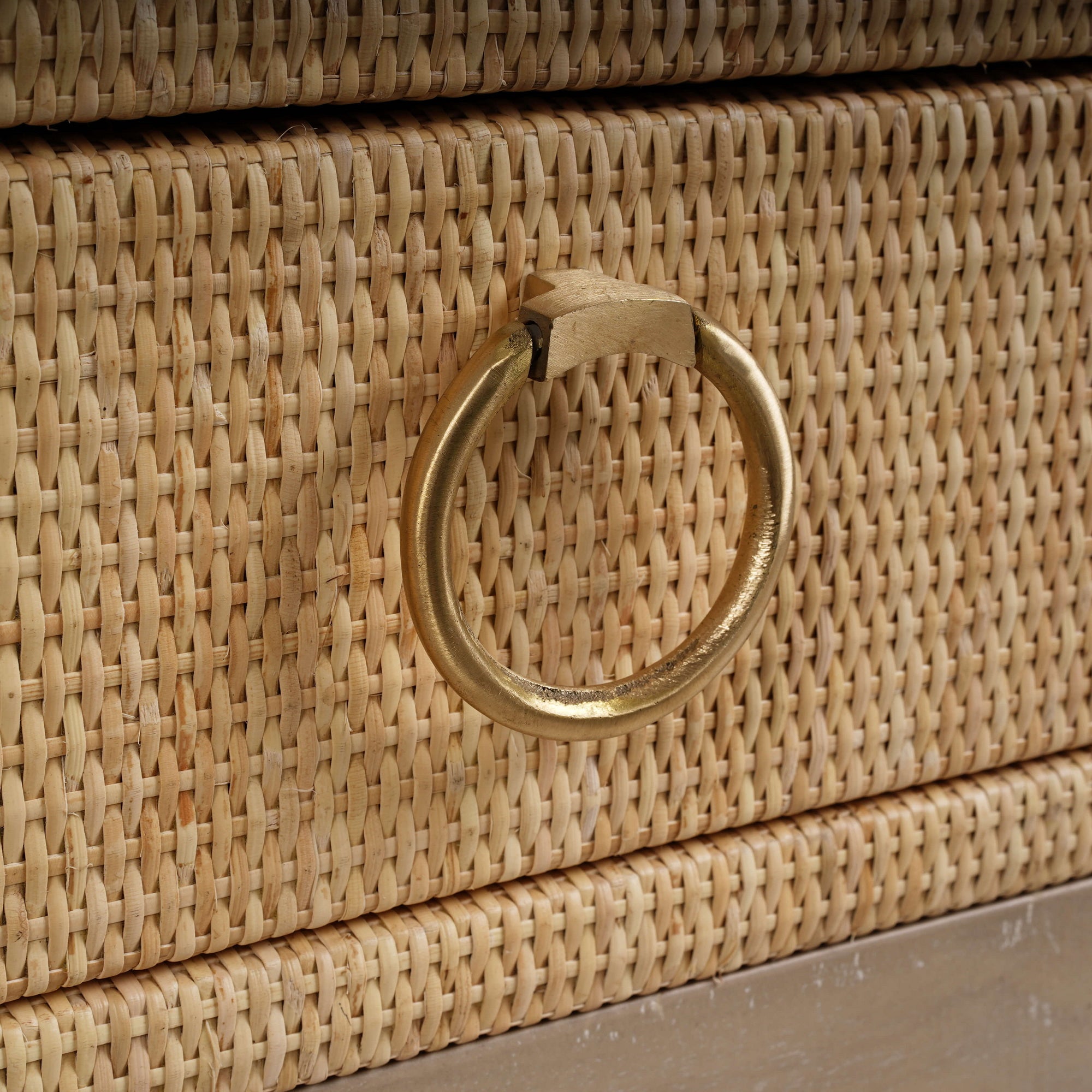 Renoir Bedside Wrapped FURNITURE - nightstand Bramble