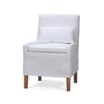 Bilboa Slipcovered Side Dining Chair FURNITURE - dining chair Bramble