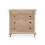 Kelly 3 Drawer Bedside Table FURNITURE - nightstand Bramble