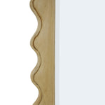 Chloe Rectangular Mirror In Fruitwood MIRROR - wall mirror Bramble