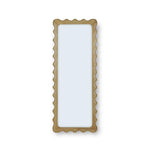 Chloe Rectangular Mirror In Fruitwood MIRROR - wall mirror Bramble