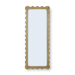 Chloe Rectangular Mirror In Fruitwood MIRROR - wall mirror Bramble