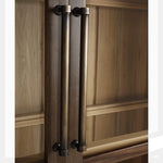 Vannes 2 Door Display Cabinet Furniture - Cabinets Bramble