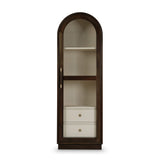 Vannes Single Door Display Cabinet FURNITURE - cabinet Bramble