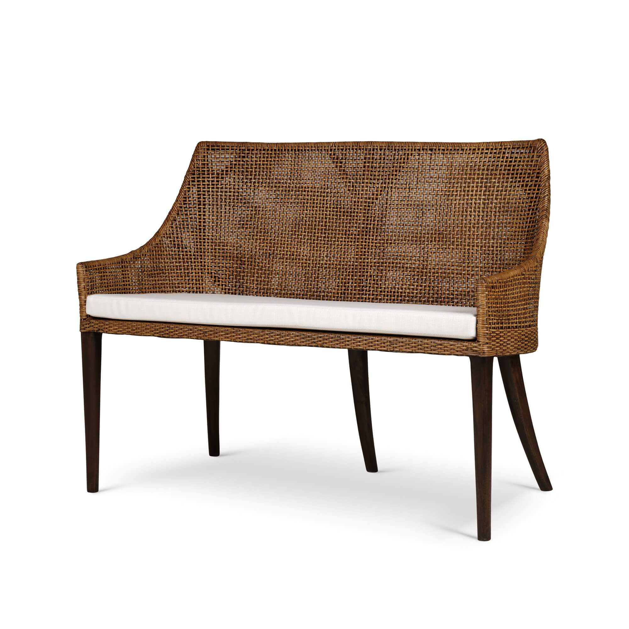 Savanah Rattan Loveseat FURNITURE - accent chair Bramble
