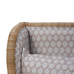 Hattie Rattan Wing Chair FURNITURE - accent chair Bramble
