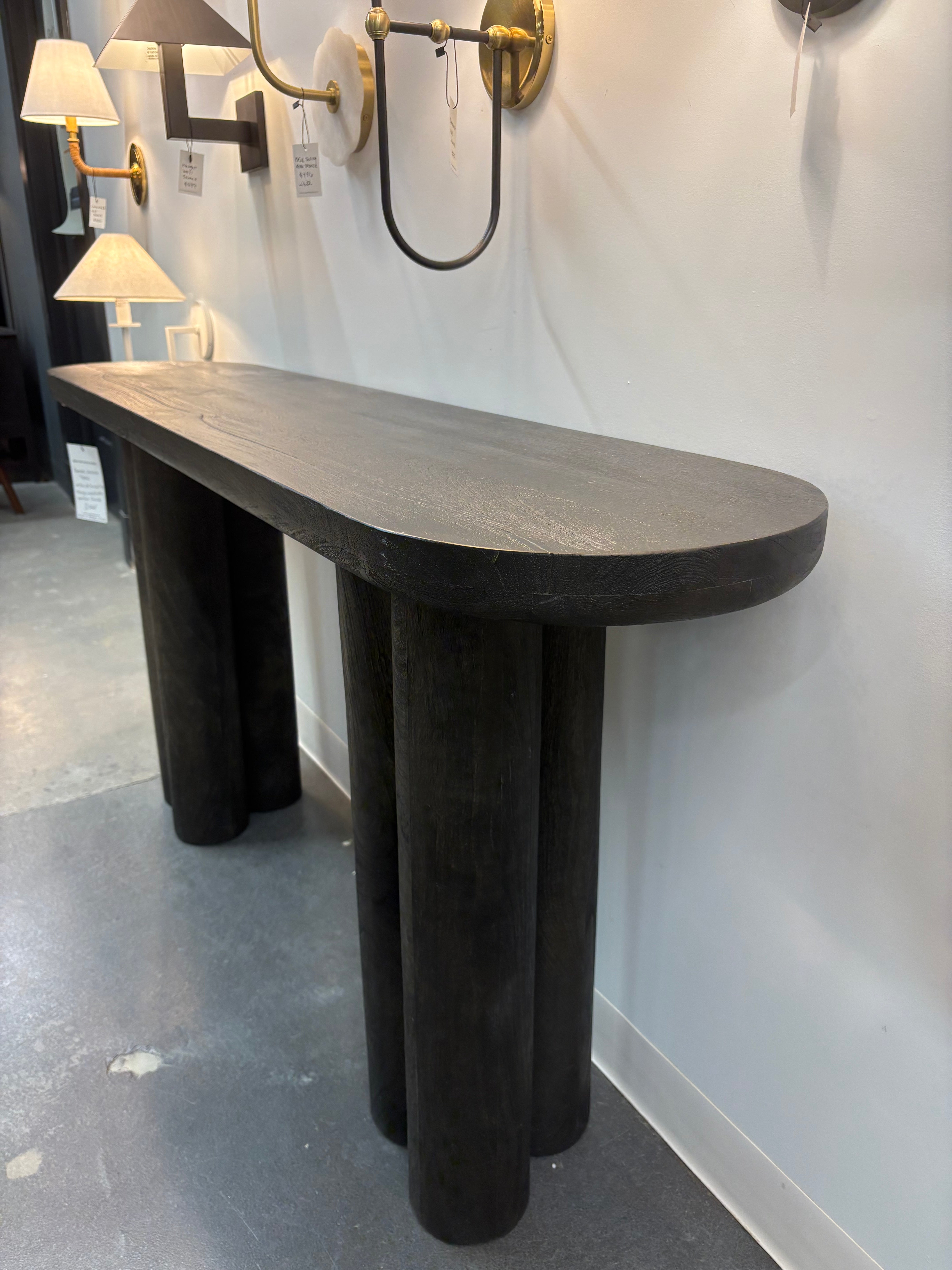 FLOOR MODEL - Ramon Console Table - Walnut FURNITURE - floor model Renwil