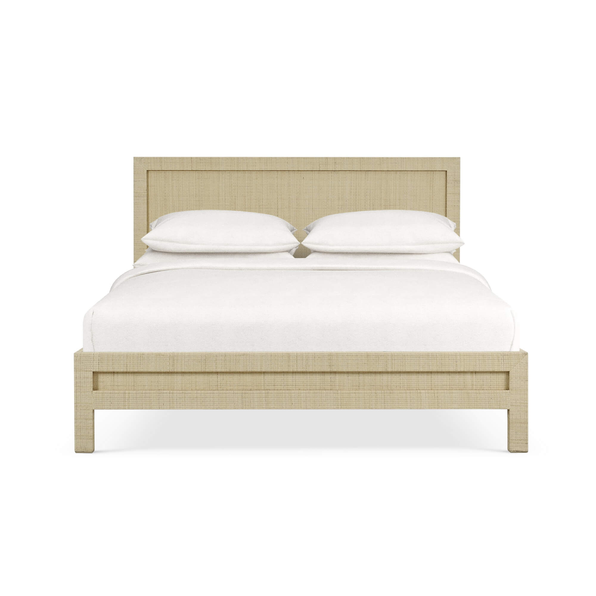 Kylie Rattan Bed FURNITURE - bed Bramble King