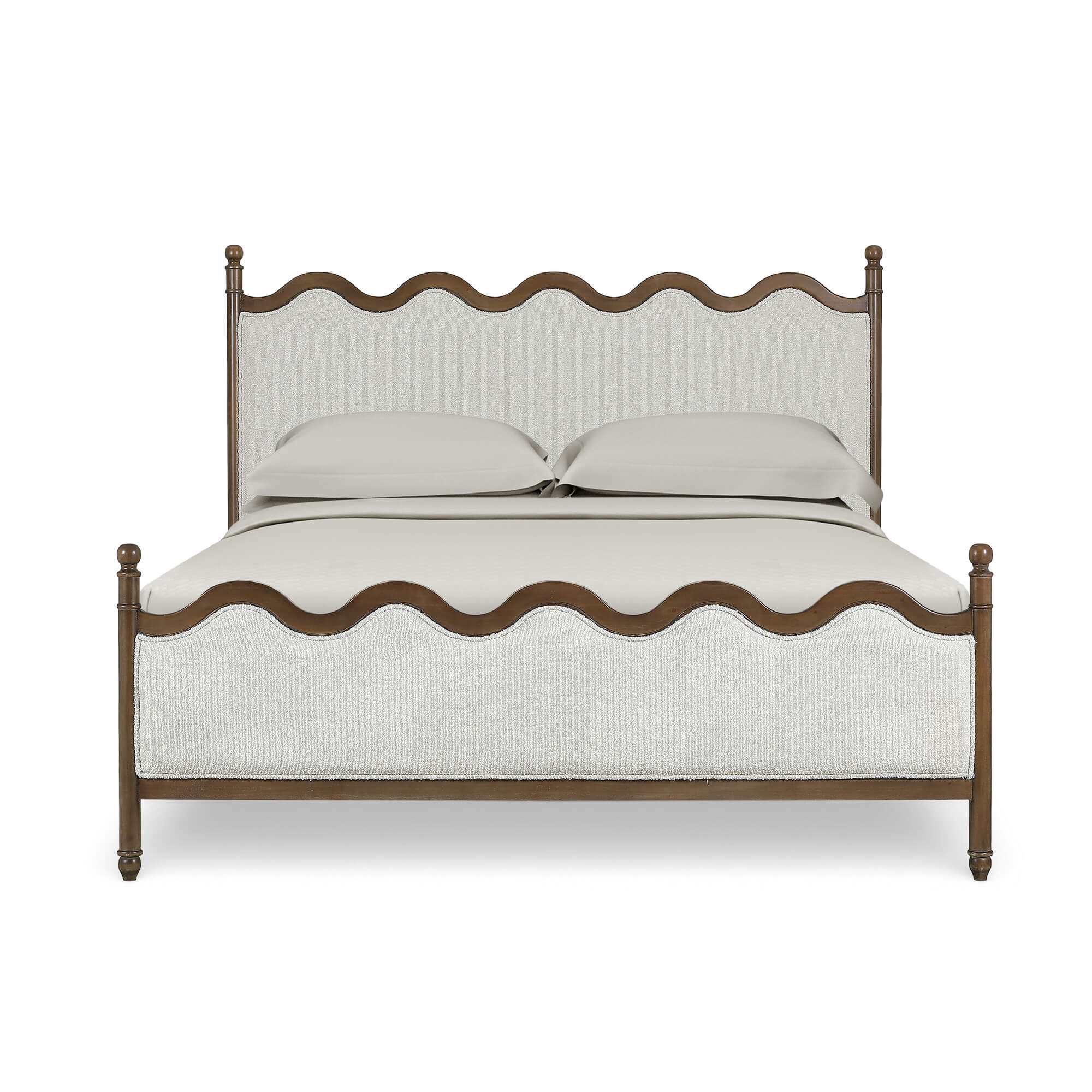 Colleen Upholstered Bed FURNITURE - bed Bramble King
