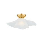 Netherlee Flush Mount LIGHTING - flush mount Hudson Valley Lighting Aged Brass