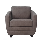 Baltimore Club Chair - Pecan Brown - Rug & Weave