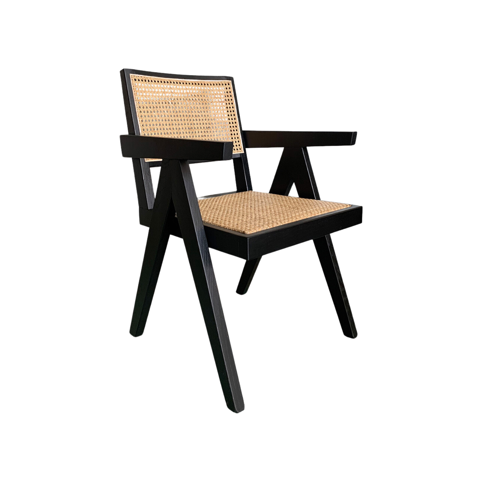 Set of Two Kashi Dining Chair 10 - a - FURNITURE - dining chair Moe's Furniture Black