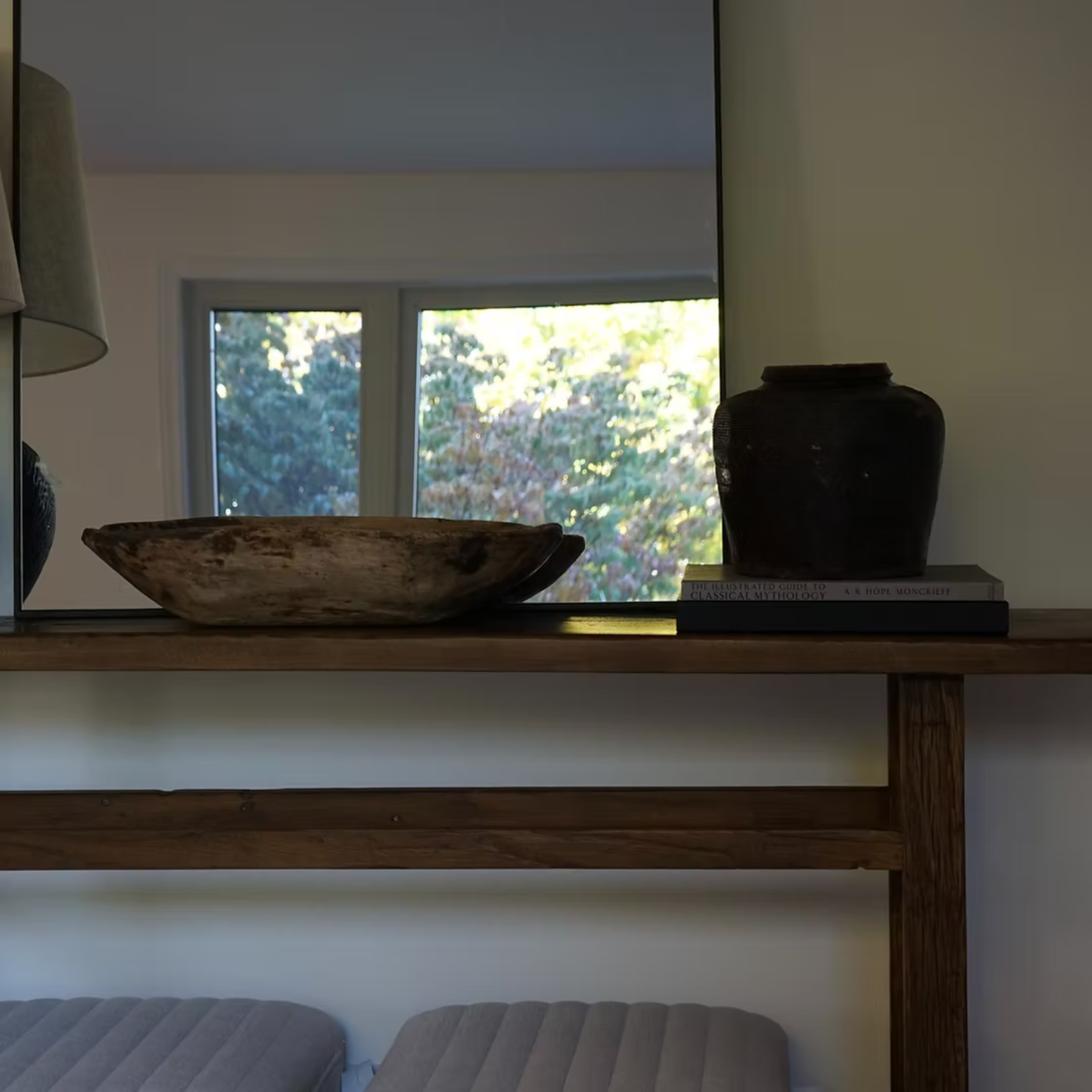 Drew Reclaimed Wood Console Table – view 2