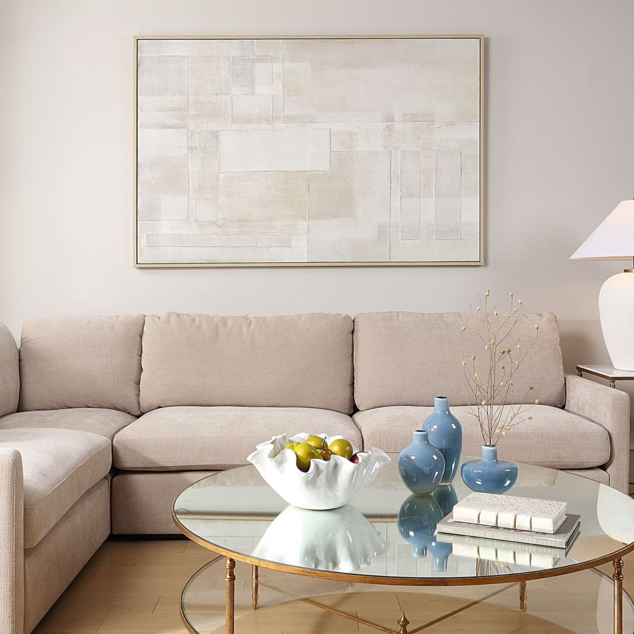 "Erase" Framed Canvas – view 2