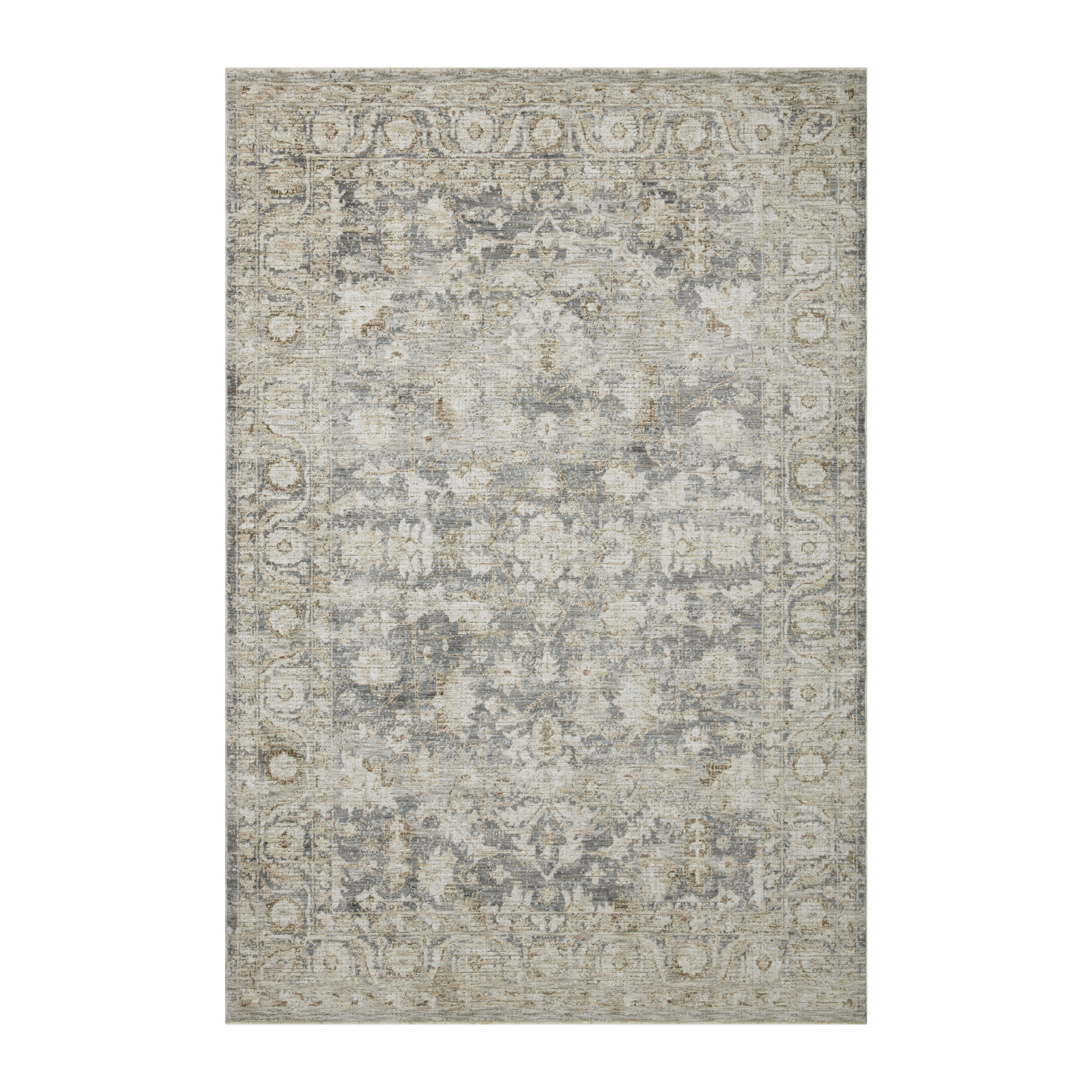 FLOOR MODEL - Loloi Honora Slate / Beige Rug - 7'10" x 10' RUGS - floor model Loloi