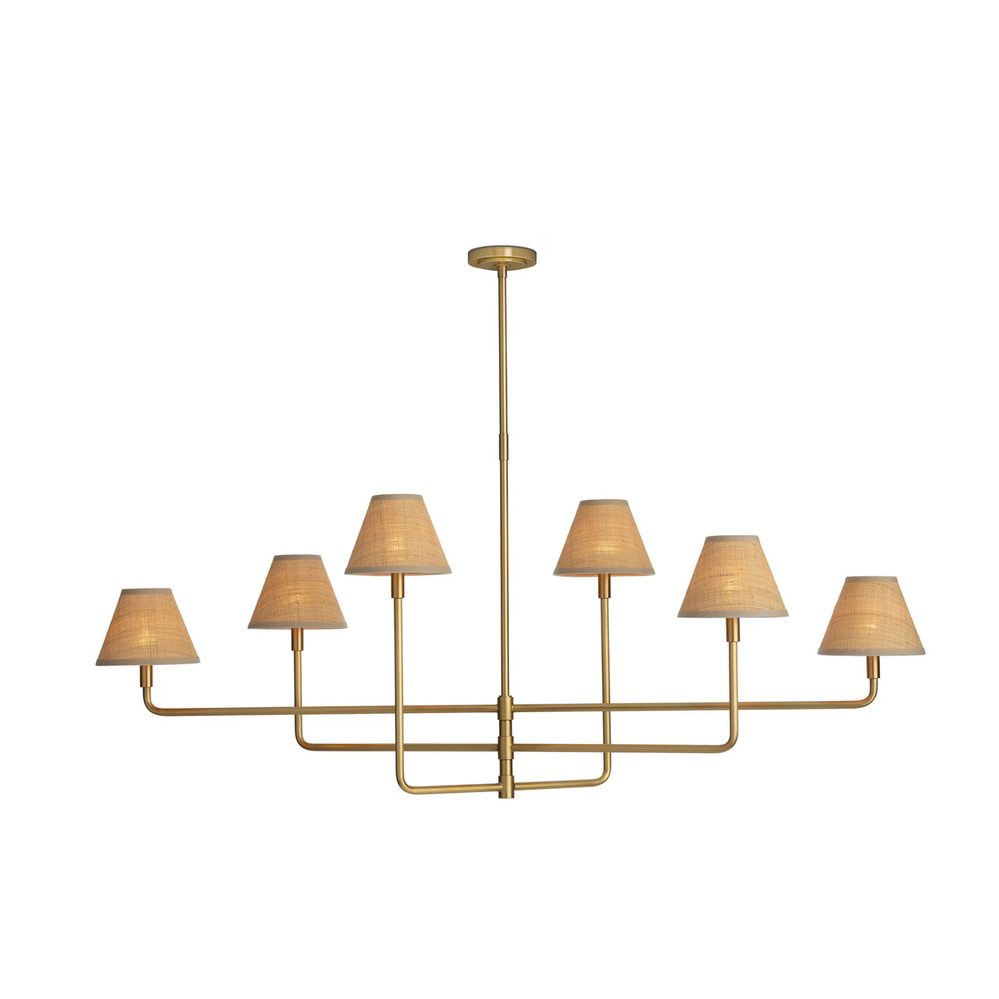 Polly Metal Chandelier - Rug & Weave