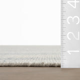Nexel Striped Farmhouse Rug RUGS - synthetic Dash & Albert