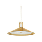 Clermont Pendant LIGHTING - pendant Hudson Valley Lighting Aged Brass Large
