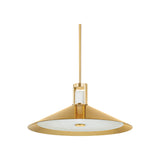 Clermont Pendant LIGHTING - pendant Hudson Valley Lighting Aged Brass Large
