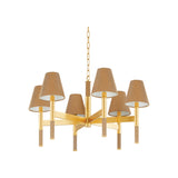 Lindenwood Chandelier LIGHTING - chandelier Hudson Valley Lighting Aged Brass Small