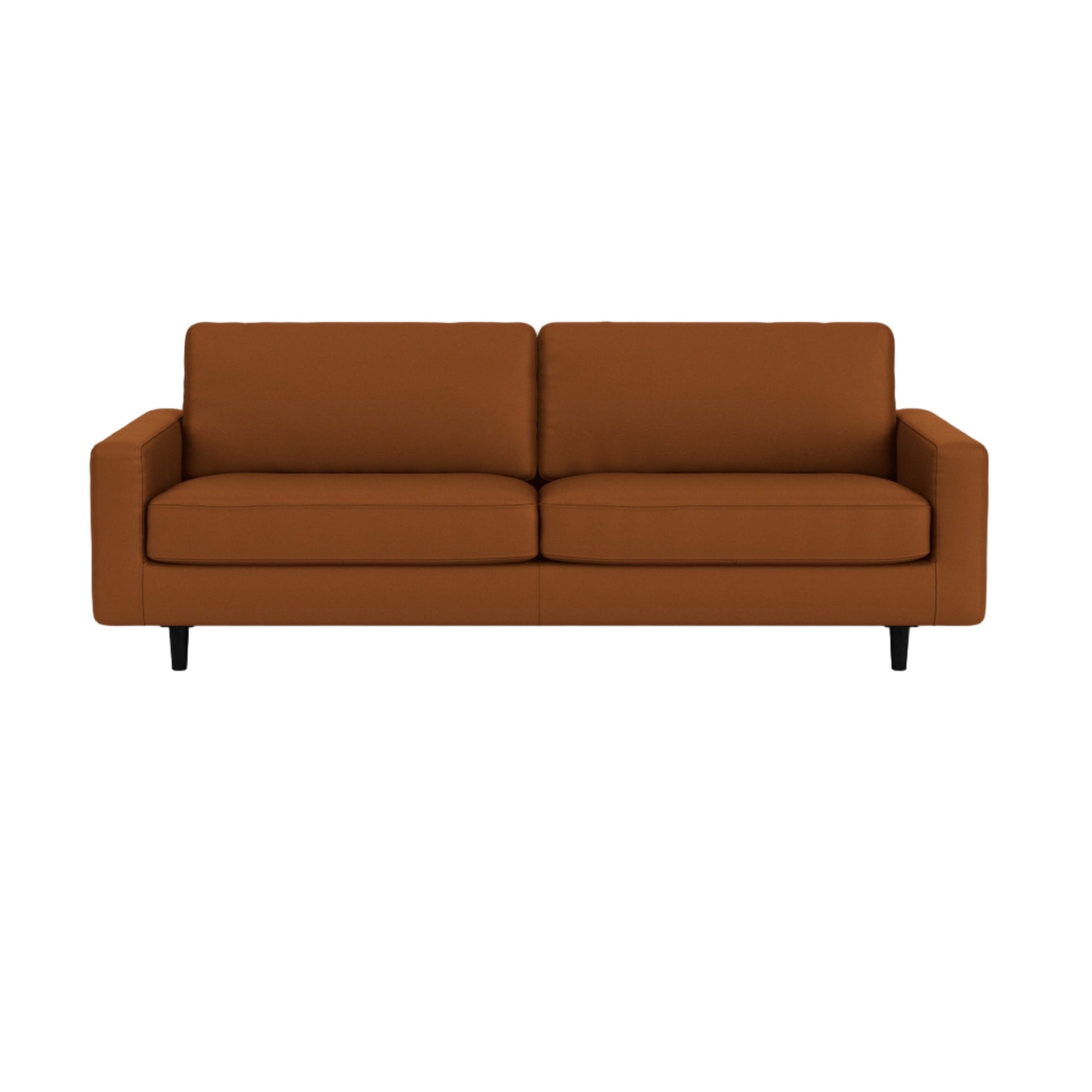 Oskar 85" Leather Sofa 1 - FURNITURE - sofa EQ3