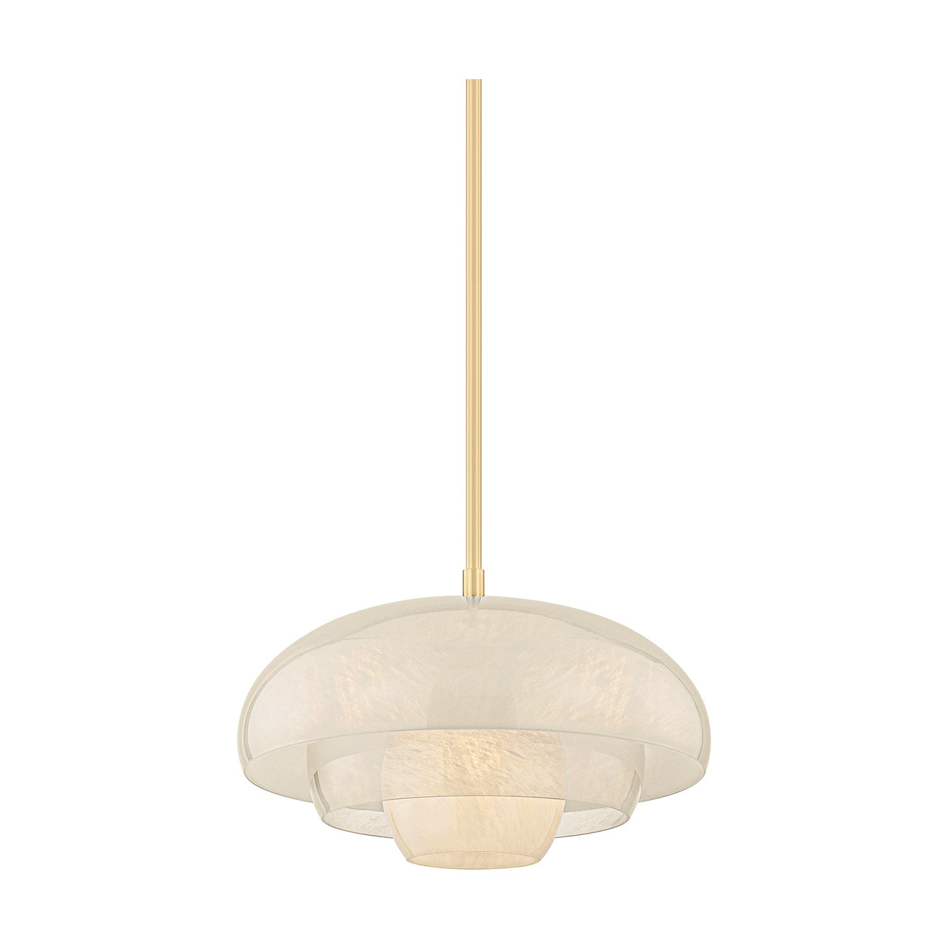 Auburndale Pendant LIGHTING - Pendant Hudson Valley Lighting Aged Brass