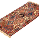 2'9" x 5'2" Vintage Persian Yalameh Rug