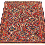 3'4" x 4'10" Vintage Persian Yalameh Rug